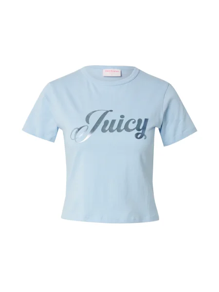 Juicy Couture Tricou deschis / argintiu albastru