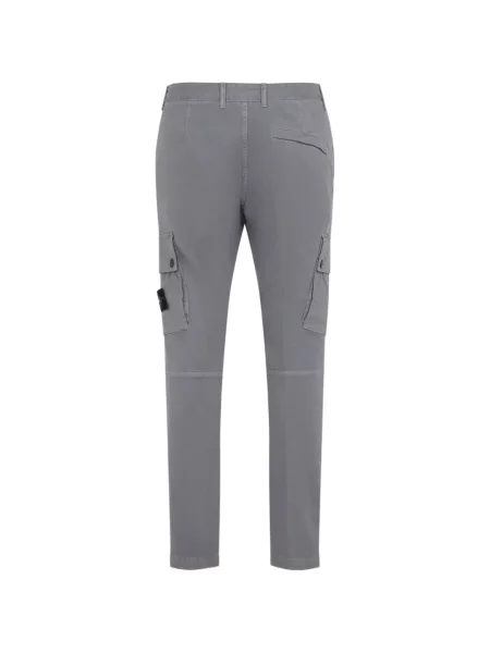 Pantaloni cargo Stone Island cu strasuri gri