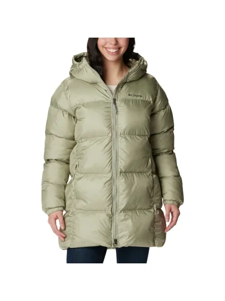 Geacă Columbia cu glugă verde