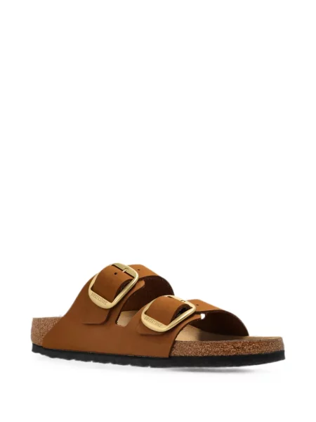 Sandale Birkenstock cu cataramă maro