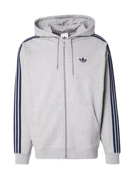 ADIDAS ORIGINALS Hanorac Adicolor albastru noapte / amestecat gri