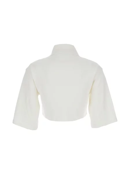 Crop top Palm Angels biały