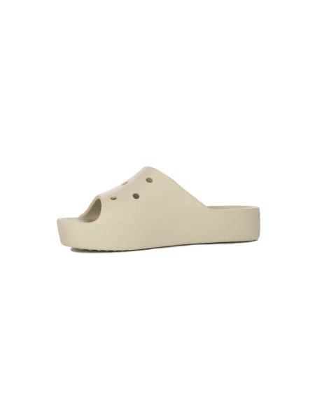 Klasične natikače Crocs s platformom bež