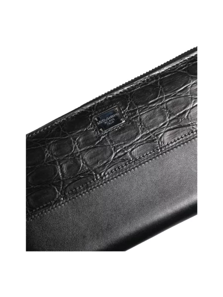 Portfel Dolce And Gabbana z logo czarny