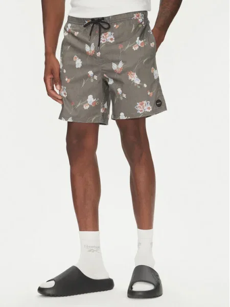RVCA Плувни шорти сив