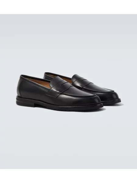 Pantofi loafer Thom Sweeney din piele negru