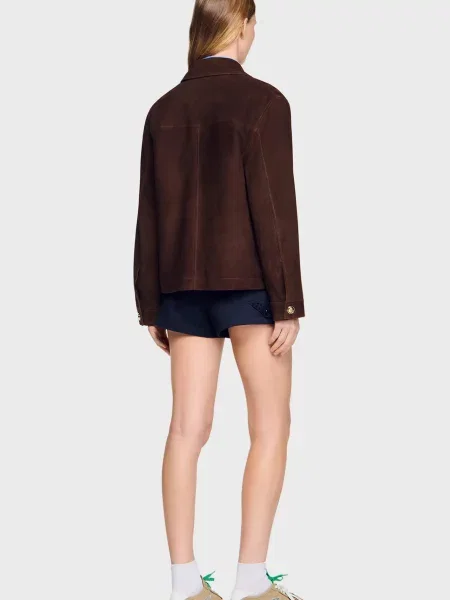 Куртка Sandro коричнева