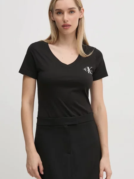 Calvin Klein Jeans tričko černé
