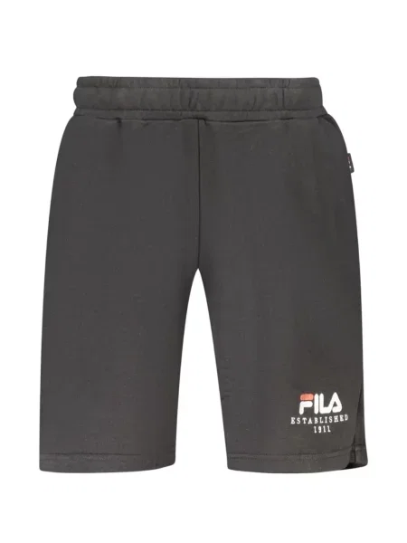 Pantaloni scurți Fila cu imagine cu cordon negru