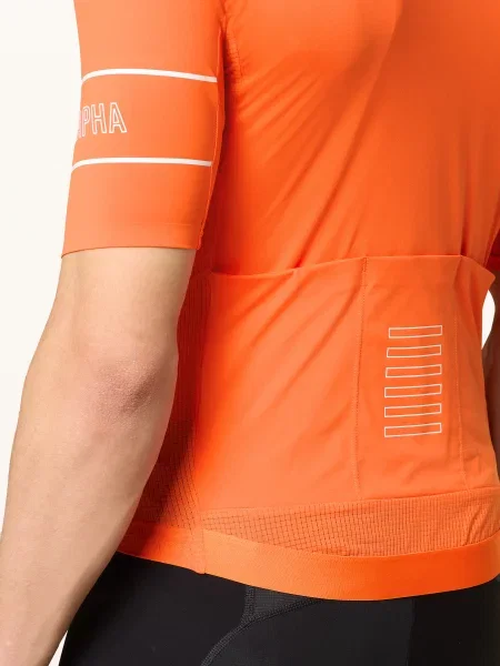Rapha Koszulka Rowerowa Pro Team Lightweight rot pomarańczowa