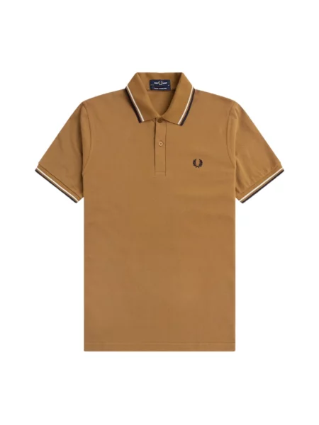 Koszulka polo Fred Perry brązowa