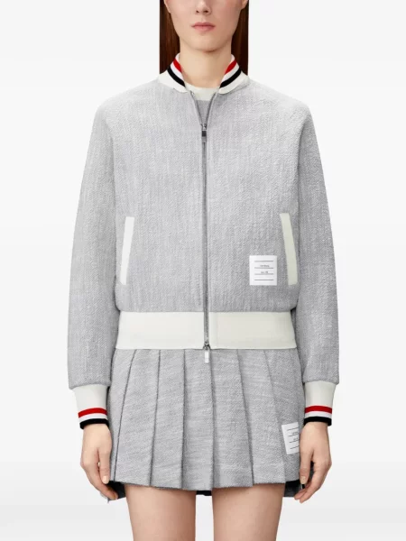 Geacă bomber Thom Browne gri