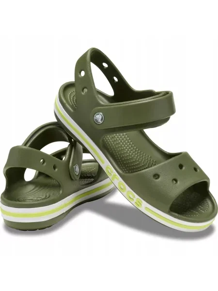 Sandały Dla Dzieci Crocs Bayaband Sandal Kids białe