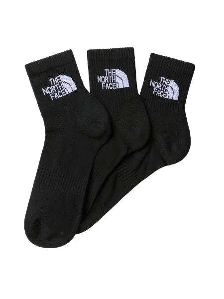 Set de 3 perechi de șosete lungi pentru bărbați The North Face alb