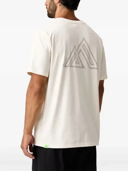 Scurt tricou Bogner Fire+ice cu imagine alb