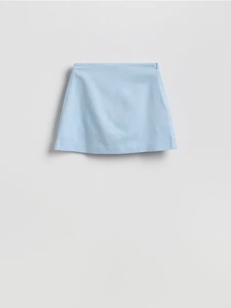 Юбка-шорты Reserved голубая