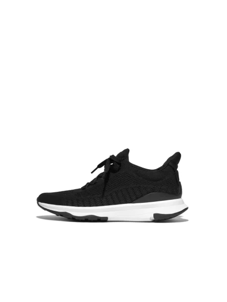 Sneakerși Fitflop tricotate negru