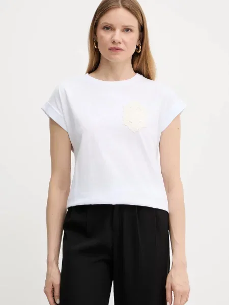 Twinset tricou din alb