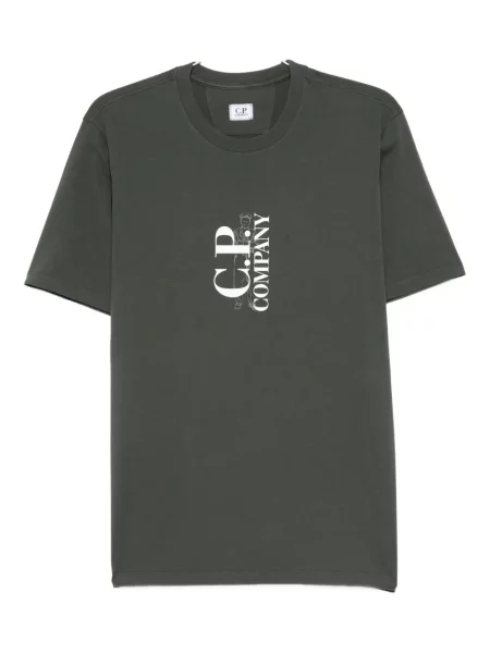 Tricou C.p. Company cu imagine verde