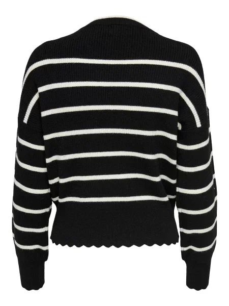 ONLY Pulover ONLibi negru alb