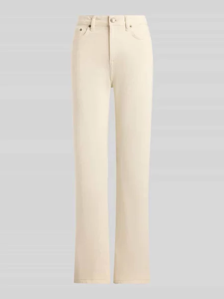 Jeansy o kroju straight fit z mieszanki bawełny Lauren Ralph Lauren