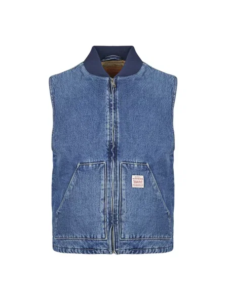 Denim brezrokavnik Levi's® modra