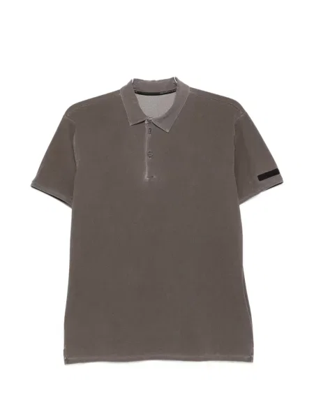 Tricou polo Roberto Ricci Designs scurt gri