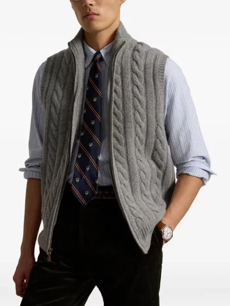 Șosete Polo Ralph Lauren cu model herringbone cu broderie plasă albastru