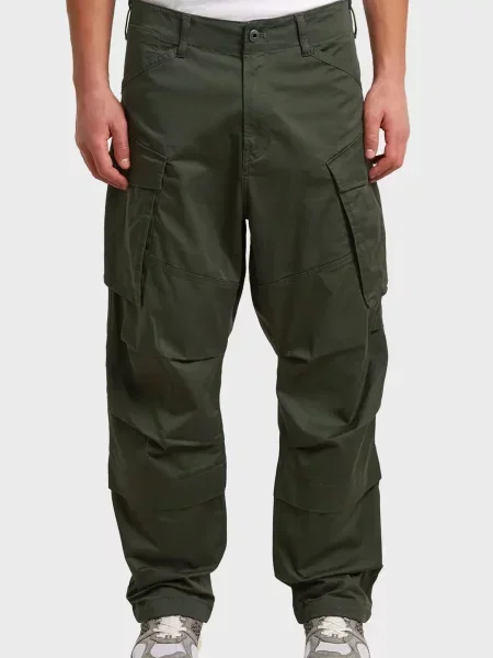 Штани карго G-star Raw сірі