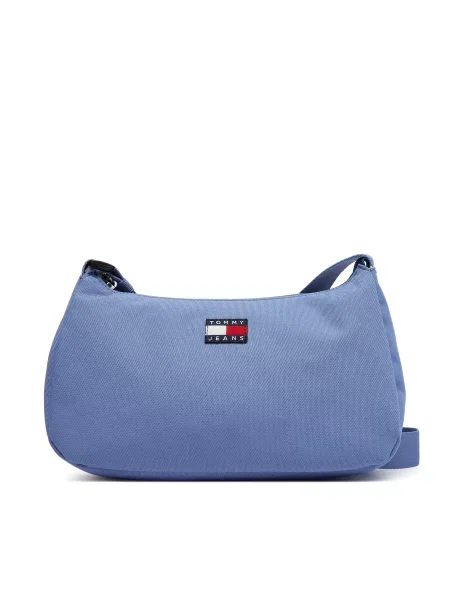 Tommy Jeans Τσάντα ώμου ESS DAILY ναυτικό / ουρανού / κερασί / λευκό μπλε