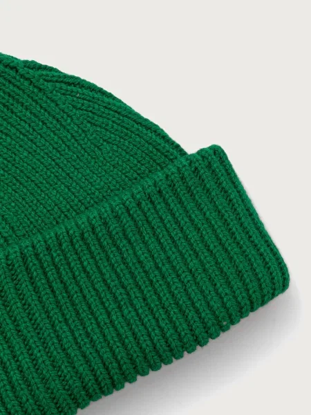 Cloimh căciulă de damă din lână verde