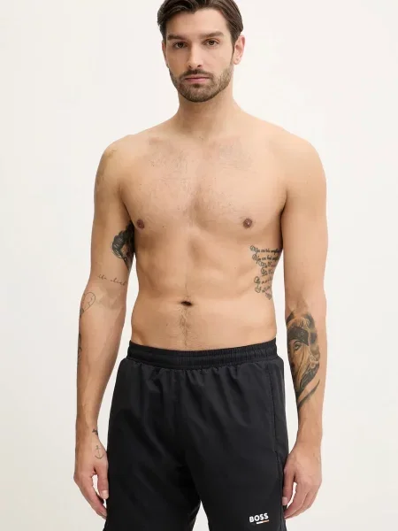 BOSS pantaloni scurti de baie negru