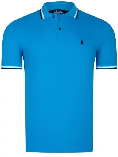 Tricou polo Dewberry albastru