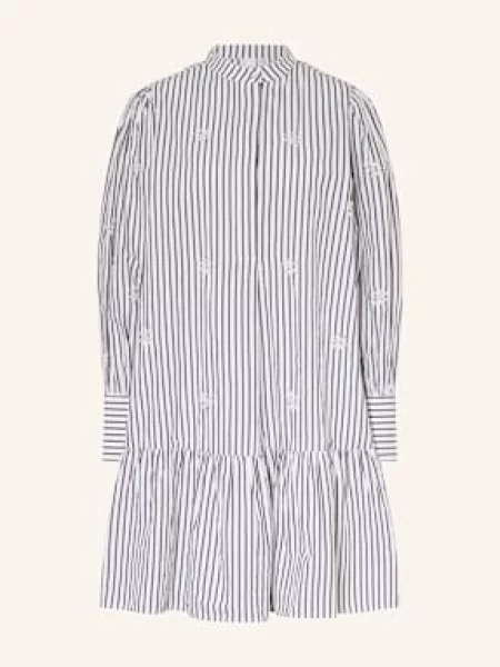 Y.A.S. Sukienka schwarz biała