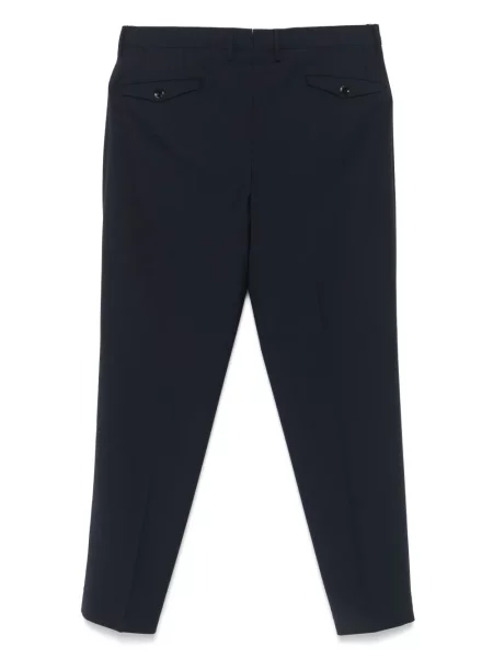 Pantaloni Dell'oglio plisate albastru