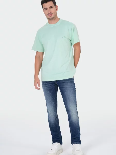 M.O.D MIRACLE OF DENIM Tricou deschis verde
