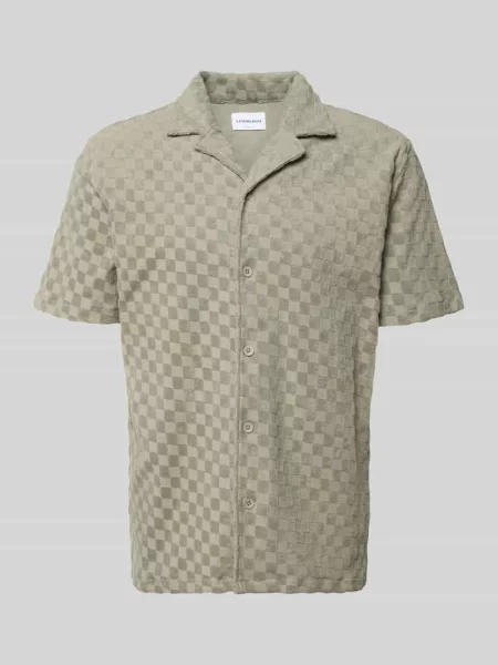 Koszula casual z kołnierzem rewersowym krój regular fit Lindbergh