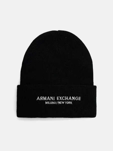Armani Exchange căciulă negru