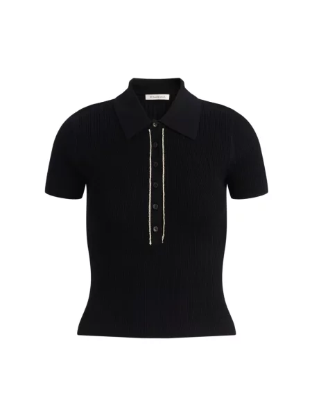 Koszulka polo By Malene Birger czarna