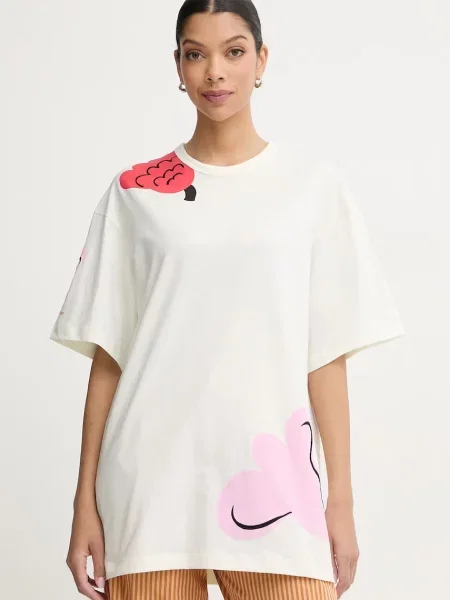 Marimekko tricou pentru femei din bej
