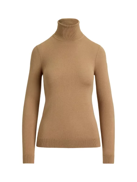 Lauren Ralph Lauren Pulover cămilă maro