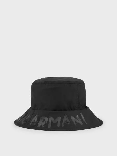 Шляпа Emporio Armani черная