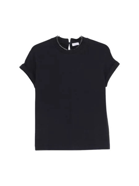 Koszulka polo Brunello Cucinelli niebieska