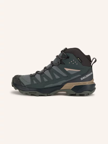 Salomon Turistické Boty X Ultra Mid Gtx tmavě / starorůžová šedá