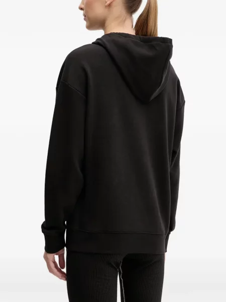 Hanorac cu glugă Puma cu broderie cu cordon negru