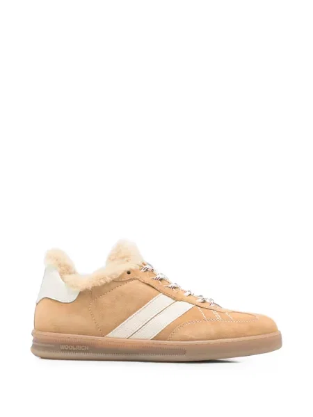Sneakerși Woolrich din piele de oaie