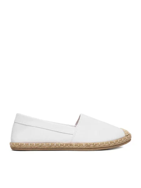 JENNY Espadrile alb