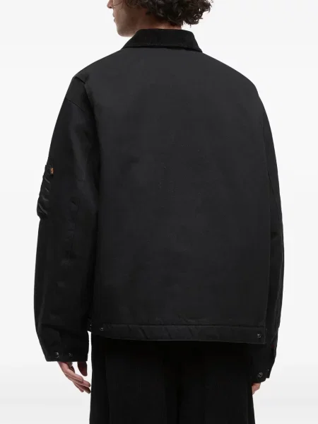 Geacă Alpha Industries cu broderie negru
