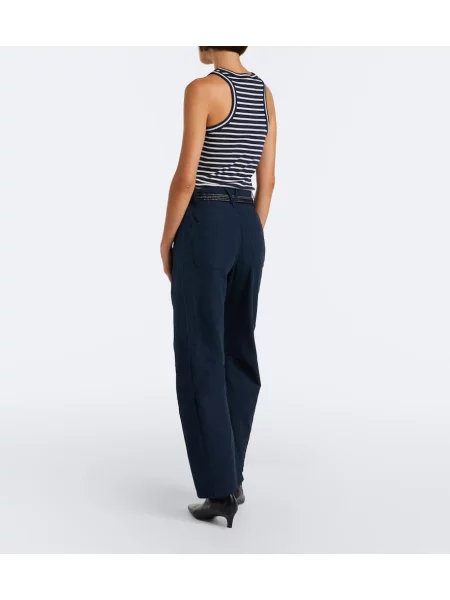 Pantaloni Veronica Beard albastru