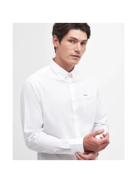 Koszula Barbour casual biała